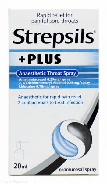 Strepsils Plus Anaesthetic Throat Spray 20ml