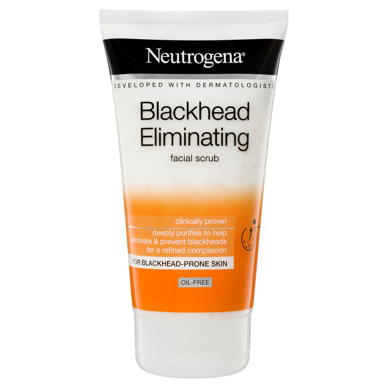 Neutrogena Blackhead Eliminating Facial Scrub 150mL NZ - Bargain Chemist
