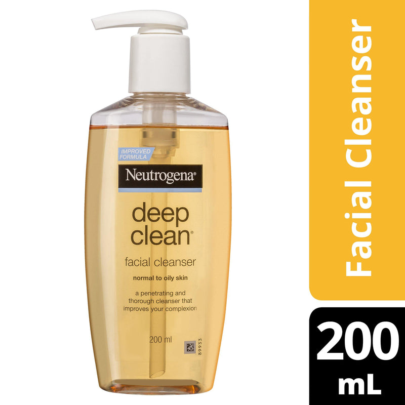 Neutrogena Deep Clean Facial Cleanser 200mL NZ - Bargain Chemist