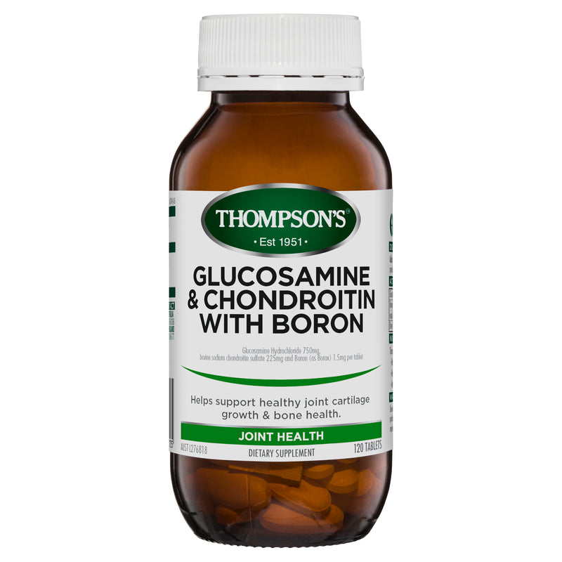Thompson's Glucosamine & Chondroitin With Boron 120 Tablets