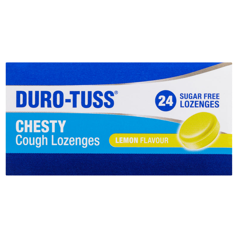 Duro-Tuss Chesty Cough Lemon 24 Lozenges