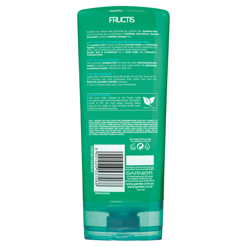 Garnier Fructis Coconut Water Oily Roots Dry Ends Conditioner 315ml