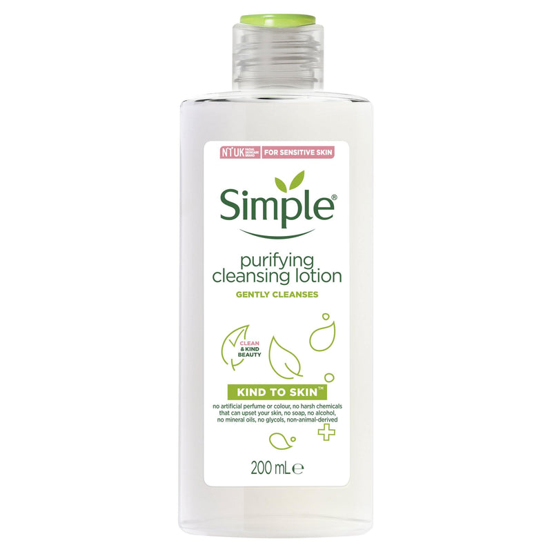 Simple Cleansing Lotion Purifying 200ml NZ - Bargain Chemist