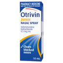 Otrivin Junior Nasal Spray for Blocked Nose 10ml