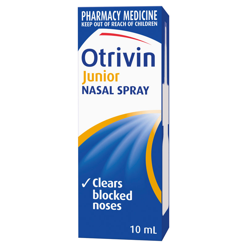 Otrivin Junior Nasal Spray for Blocked Nose 10ml