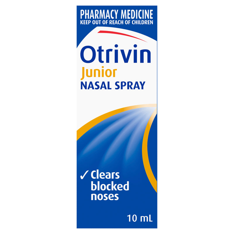 Otrivin Junior Nasal Spray for Blocked Nose 10ml