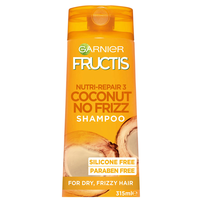 Garnier Fructis Coconut No-Frizz Dry Hair Shampoo 315ml