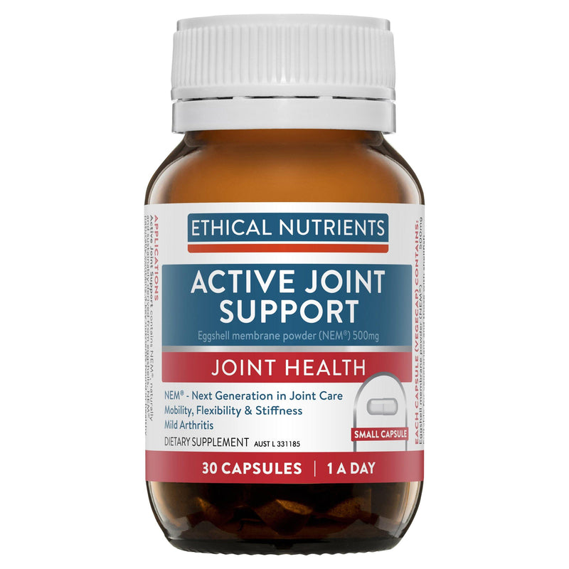 Ethical Nutrients Active Joint Support 30 Capsules NZ - Bargain Chemist