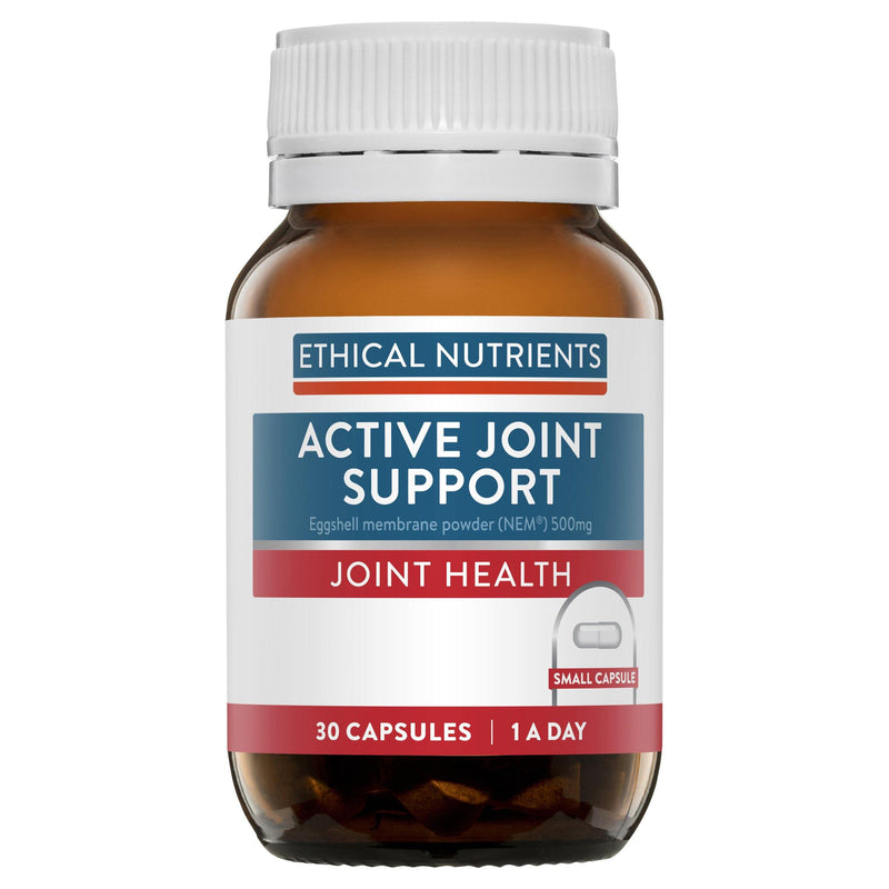 Ethical Nutrients Active Joint Support 30 Capsules NZ - Bargain Chemist