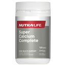 Nutra-Life Super Calcium Complete 120t NZ - Bargain Chemist