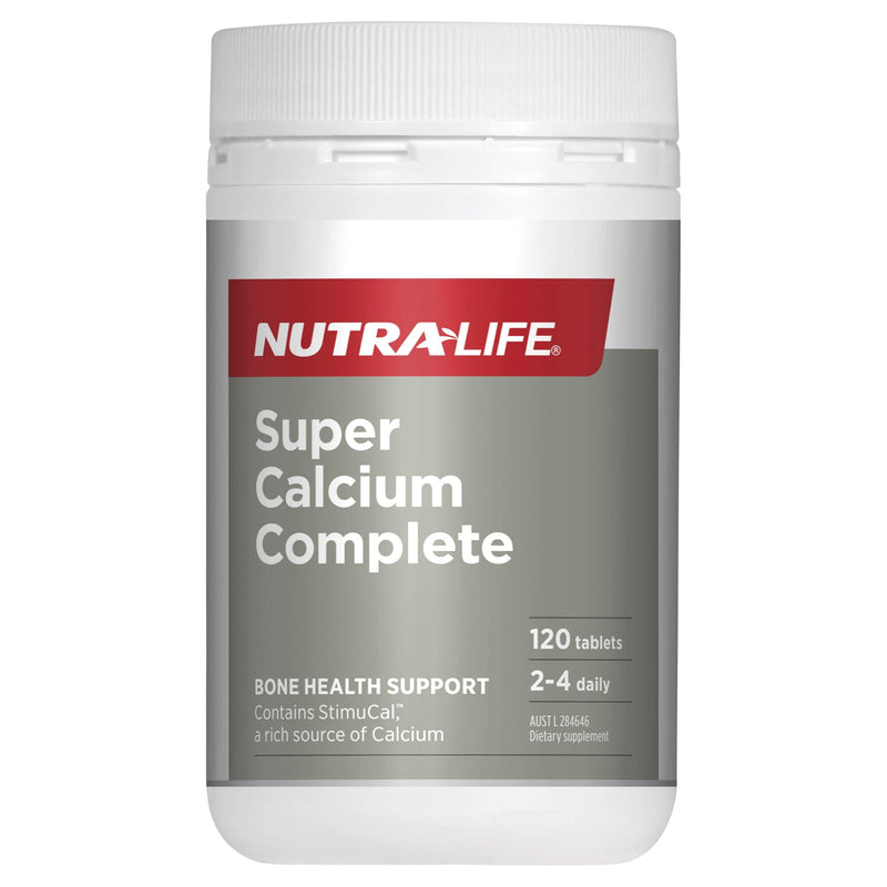 Nutra-Life Super Calcium Complete 120t NZ - Bargain Chemist