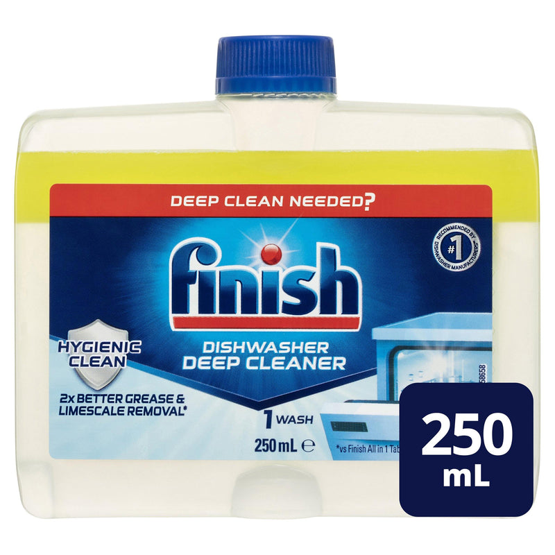 Finish Dishwasher Cleaner Lemon 250ml NZ - Bargain Chemist