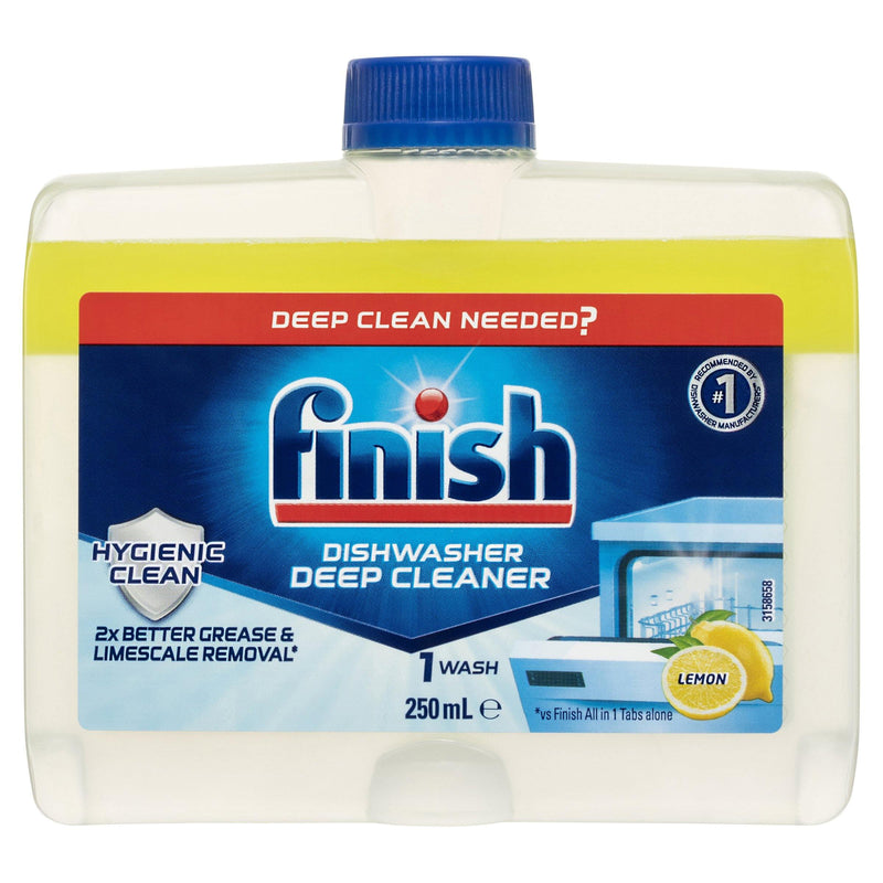 Finish Dishwasher Cleaner Lemon 250ml NZ - Bargain Chemist