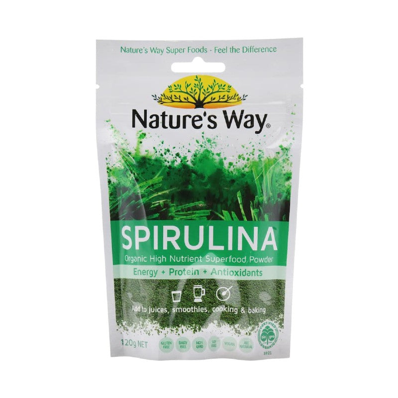 Nature's Way Super Foods Spirulina Powder 120g