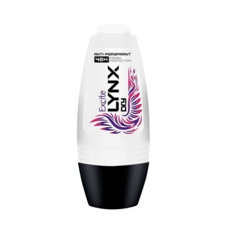 Lynx Anti Perspirant Dry Roll On Excite 50ml