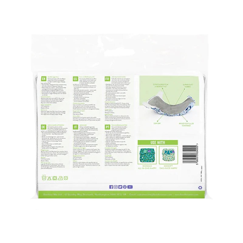 Bambino Mio Reusable Nappy Liners 8 Pack