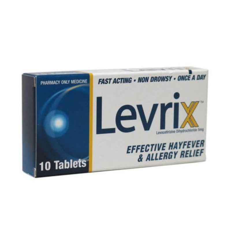 Levrix Antihistamine 5mg Tablets 10 [limited to 10 per order]