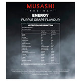 MUSASHI Energy Drink Purple Grape 500ml