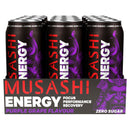 MUSASHI Energy Drink Purple Grape 500ml