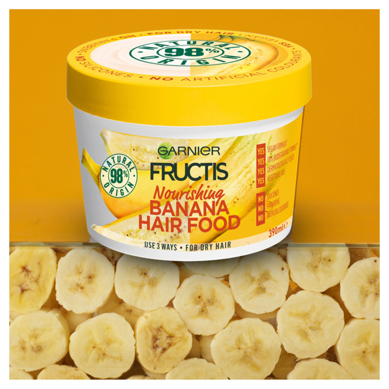 Garnier Fructis Hair Food Dry Hair Nourishing Banana 390ml
