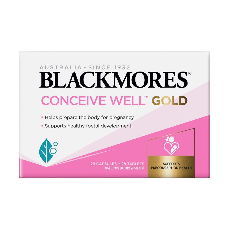 Blackmores Conceive Well Gold 28 Capsules + 28 Tablets