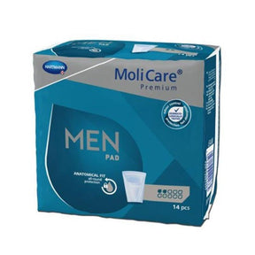 Hartmann MoliCare Premium Men Pad 2 Drops 14 Pack NZ - Bargain Chemist
