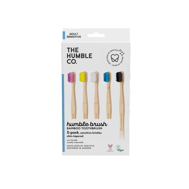 The Humble Co. Toothbrush - Adult Sensitive Pack