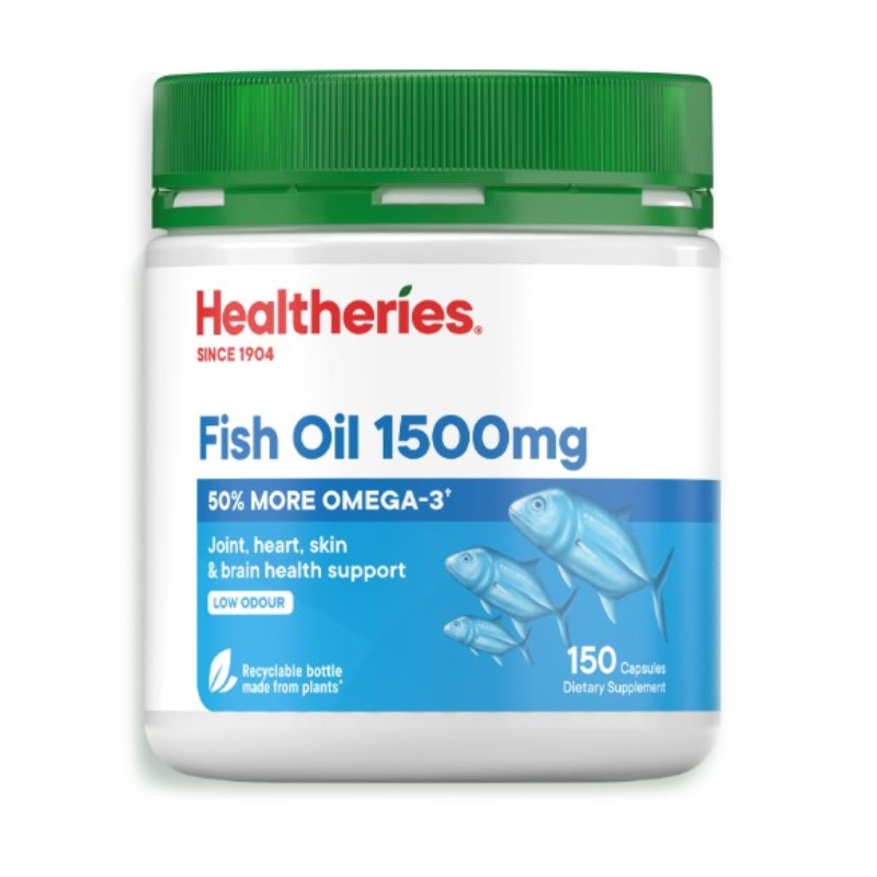 Healtheries Omega 3 1500mg 150 Capsules