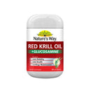 Nature's Way Red Krill Oil + Glucosamine 60 Capsules