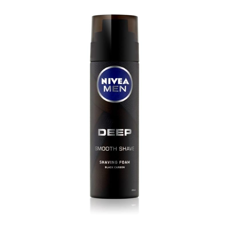 Nivea Men Deep Shaving Foam 200ml NZ - Bargain Chemist