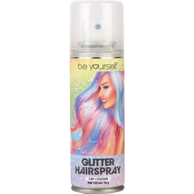 BYS Glitter Hairspray Silver