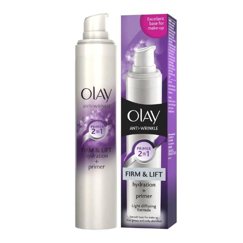 Olay Anti-Wrinkle Firm and Lift 2-in-1 Hydration+ Primer 50ml NZ - Bargain Chemist