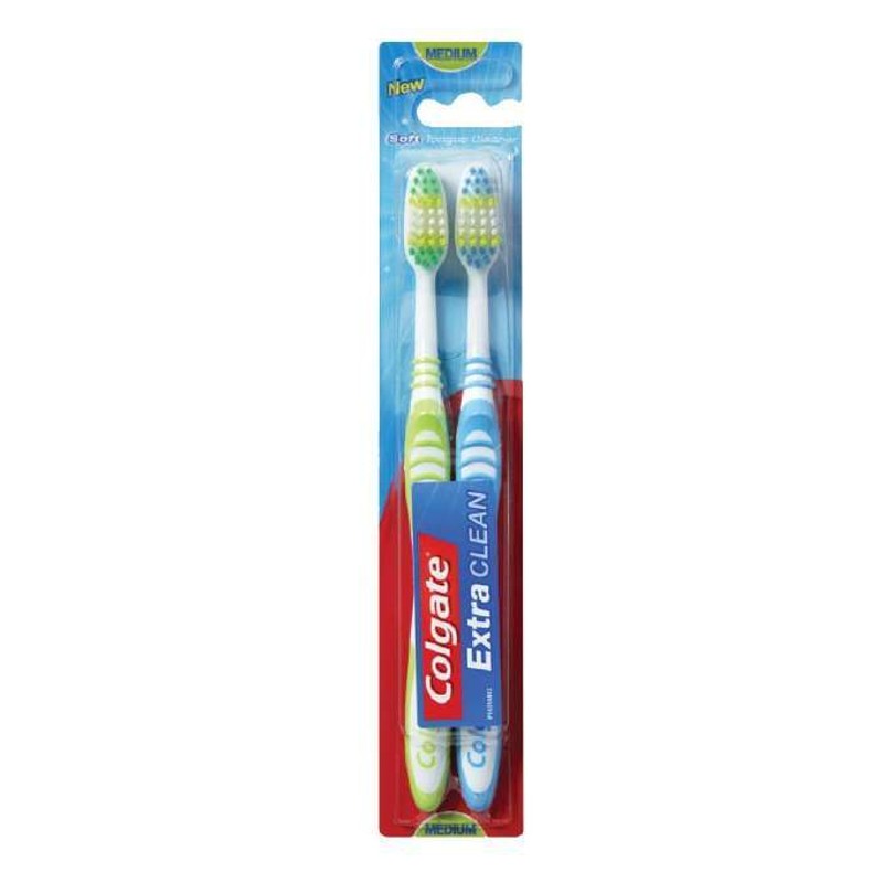 Colgate Toothbrush Extra Clean 2 Pack