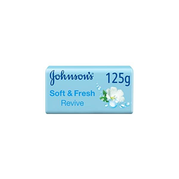 Johnsons Soft & Fresh Soap Bar Revive 125g