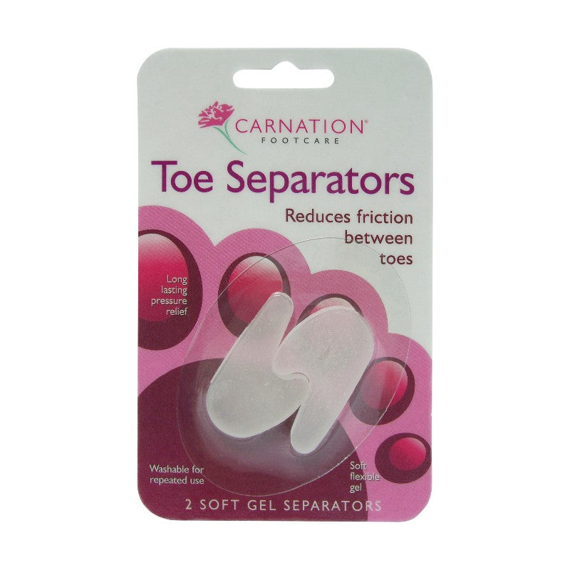 Carnation Gelcare Toe Separators 2 Pack