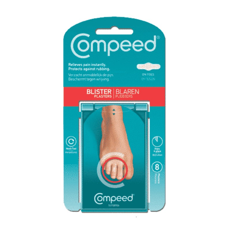 Compeed Blister Plasters on Toes 8 Pack