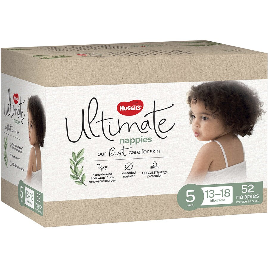 HUGGIES Ult N/Pants Size 5 Unisex 52