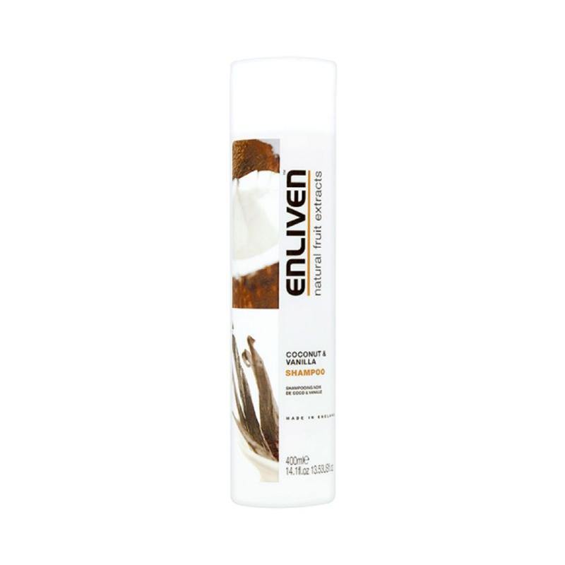 Enliven Fruit Extracts Shampoo Coconut & Vanilla 400ml NZ - Bargain Chemist