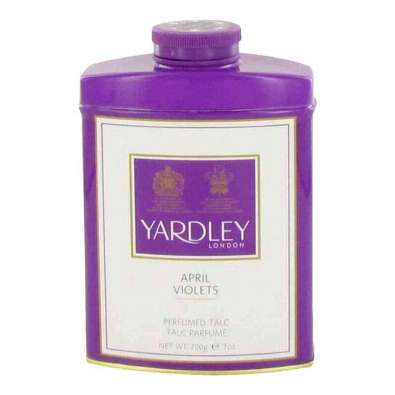 Yardley London April Violets Talc 200g for Women NZ - Bargain Chemist