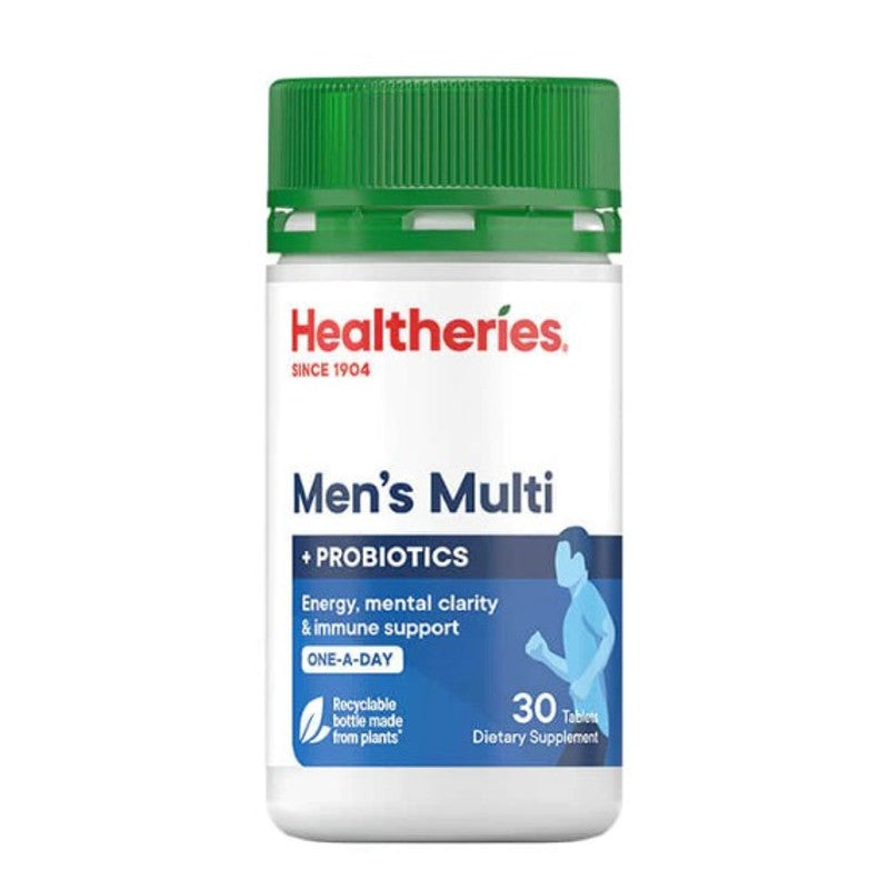 Healtheries Men's Multi 1-A-Day 30 Tablets