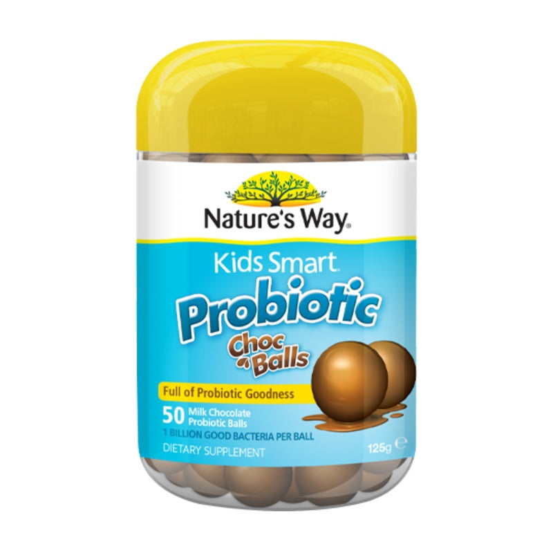 Nature's Way Kids Smart Probiotic Choc Balls 50 Pack