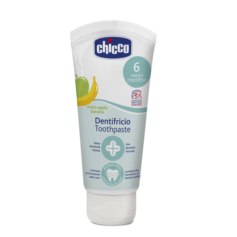 Chicco Toothpaste Apple Banana 6 Months+ 50ml