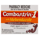 Combantrin-1 Choc Squares 4 Pack