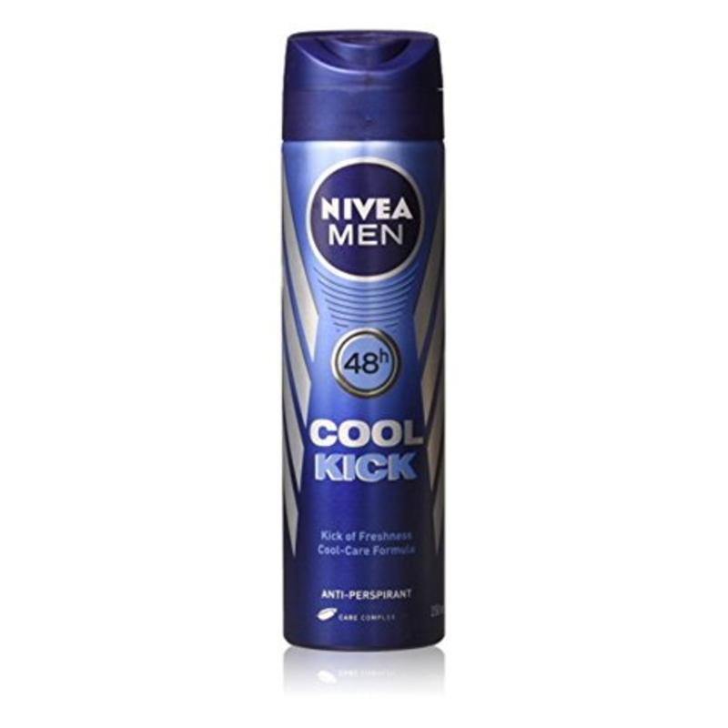 Nivea Men Cool Kick 48hr Anti-Perspirant Spray 200ml NZ - Bargain Chemist