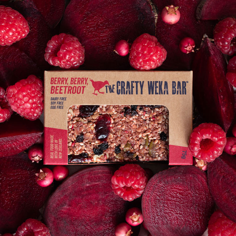 The Crafty Weka Bar — Berry, Berry, Beetroot 75g