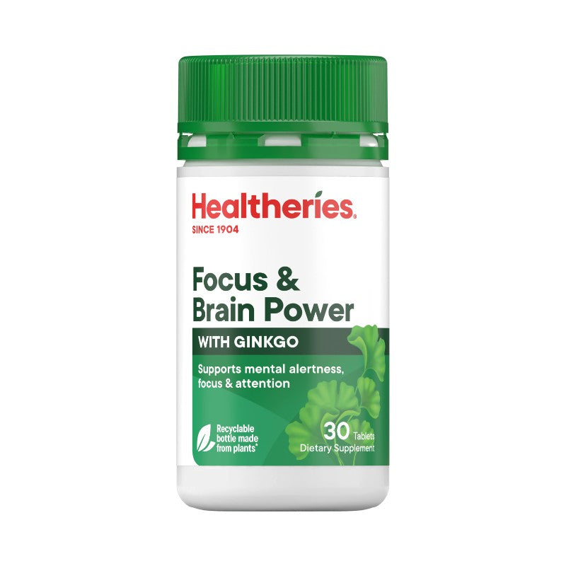 Healtheries Focus & Brain Power 30 Capsules
