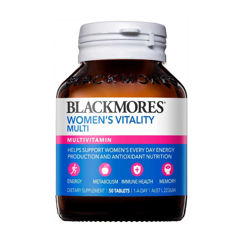 Blackmores Womens Vitality Multi 50 Tablets