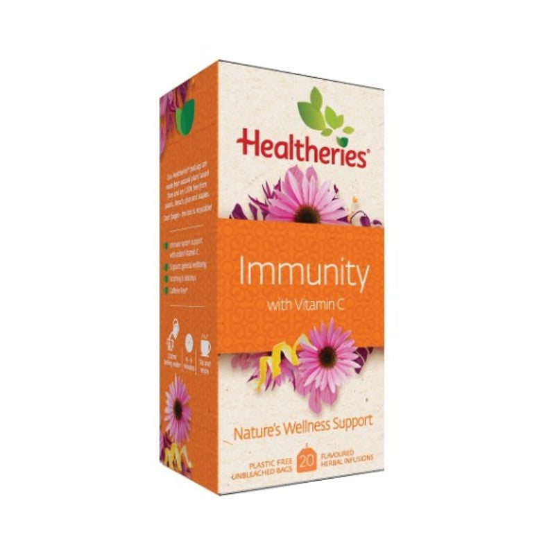 Healtheries Immunity + Vitamin C Tea 20 Pack