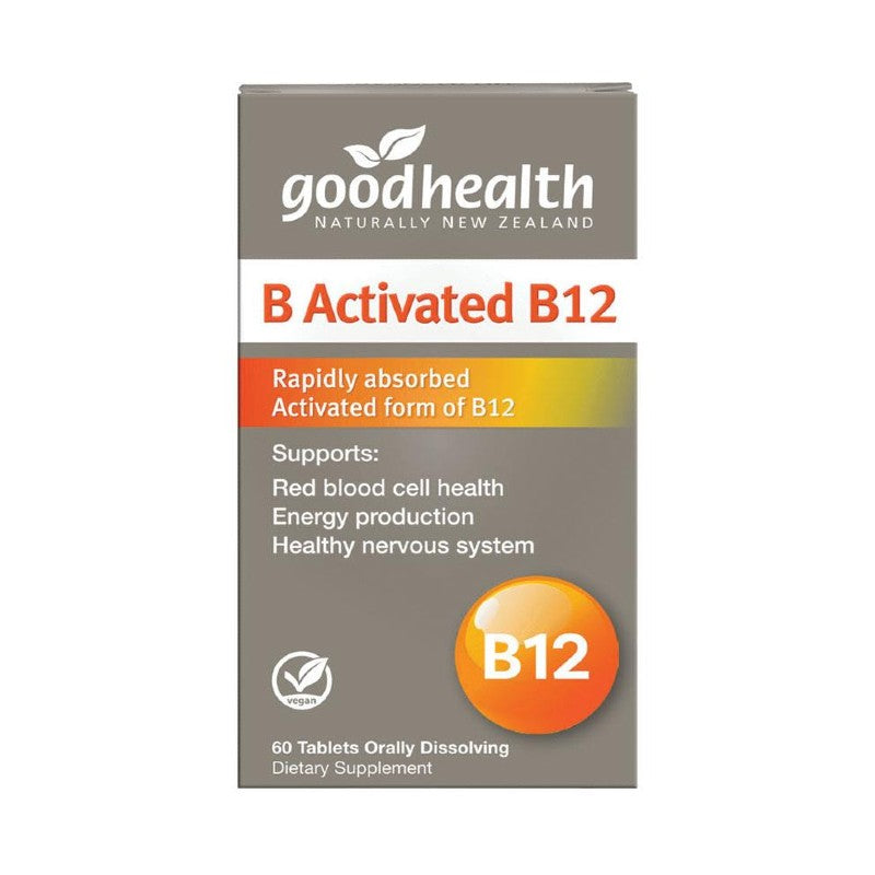 Good Health B Activated B12 60 Capsules