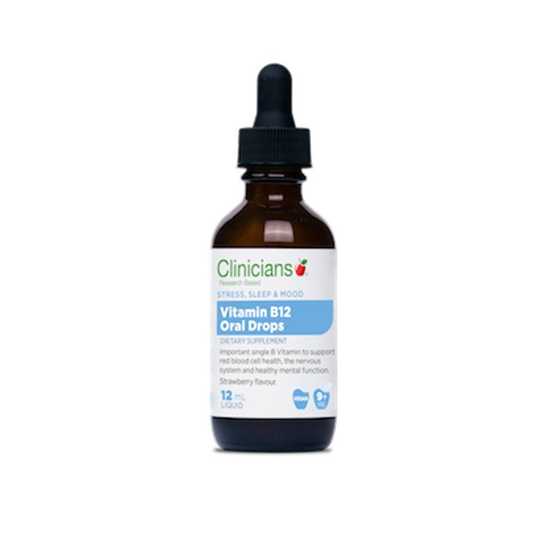 Clinicians Vitamin B12 Oral Drops 12 mL